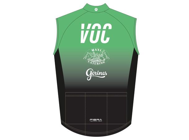 FIBRA VOC Elite Vest 24 Grønn XS Vindtett sykkelvest 