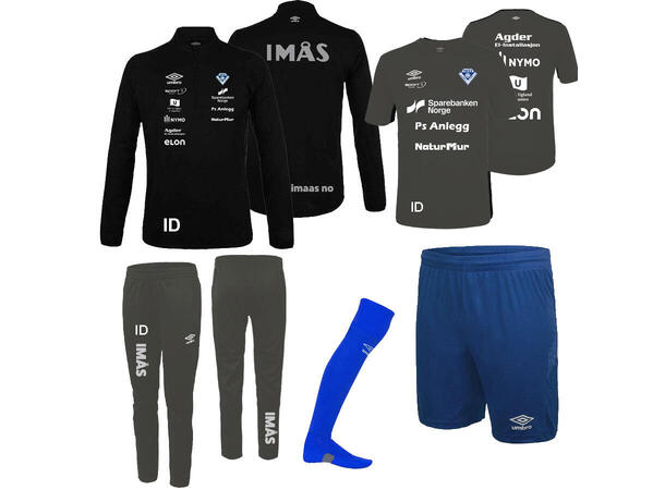 Imås Klespakke Med Initialer SR/JR Imås Klespakke m/initialer 