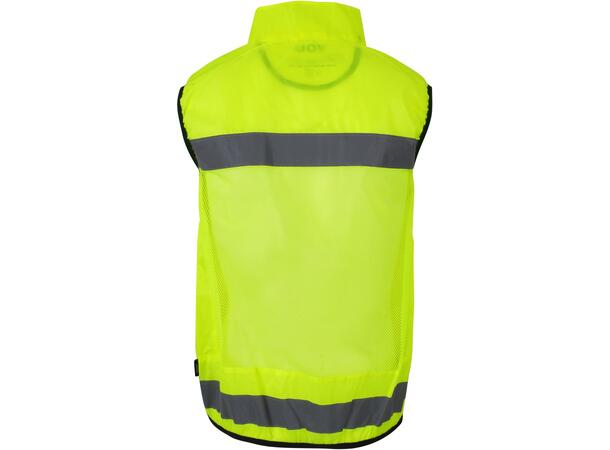 ST Kil Resirkulert Vest Neongul XS Markeringvest med refleks 