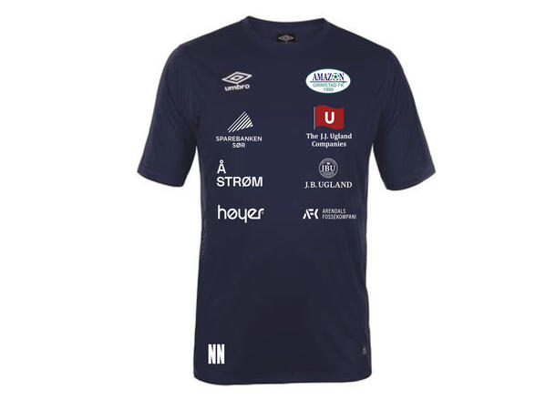 UMBRO Amazon FK Liga SS Jersey JR Marine Amazon FK Spillertrøye Junior 