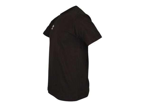 UMBRO Basic Tee jr Sort 164 Rundhalset t-skjorte i bomull 