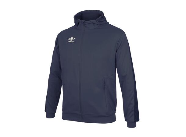 UMBRO Flex Full Zip Hood Jr Marine 152 Jakke med hette i resirkulert polyester 