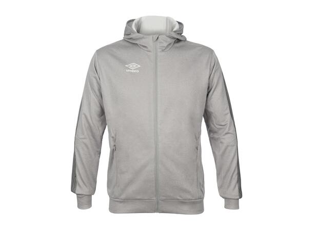 UMBRO Flex Full Zip Hood Lys grå XS Jakke med hette i resirkulert polyester 