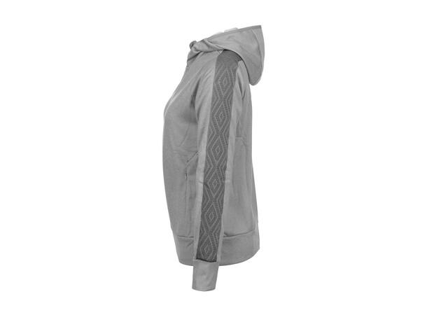 UMBRO Flex Full Zip Hood W Lys grå 40 Jakke med hette i resirkulert polyester 