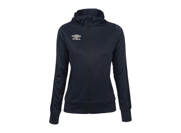 UMBRO Flex Full Zip Hood W Marine 42 Jakke med hette i resirkulert polyester 