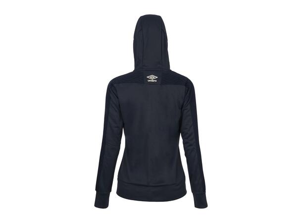 UMBRO Flex Full Zip Hood W Marine 42 Jakke med hette i resirkulert polyester 