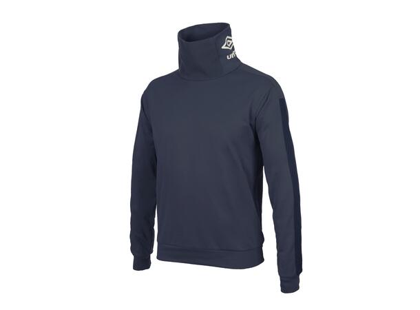 UMBRO Flex High Neck Sweat J Marine 164 Høyhalset genser i resirkulert polyester 