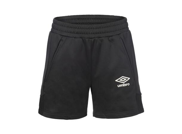 UMBRO Flex Shorts W Sort 38 Shorts til dame i resirkulert polyester 