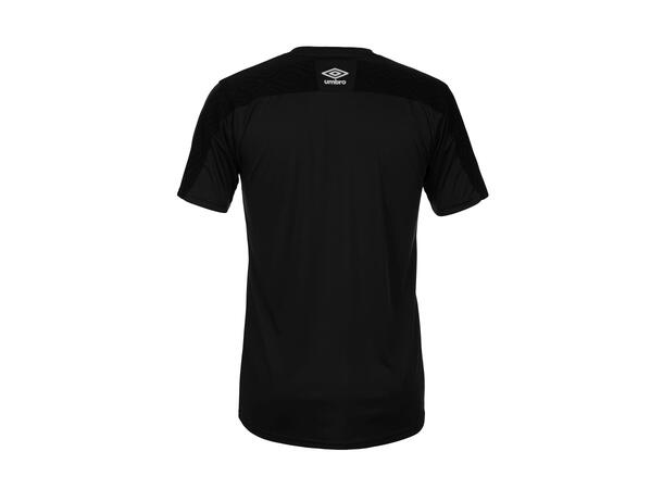 UMBRO Flex T-shirt Sort M T-skjorte i resirkulert polyester 