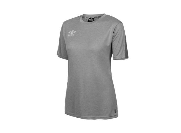 UMBRO Flex T-shirt W Lys grå 38 T-skjorte i resirkulert polyester 