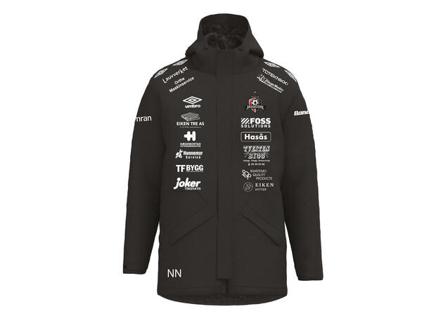 UMBRO Hægebostad UX Pro Team Jacket SR Hægebostad Fotball Lang jakke Senior 