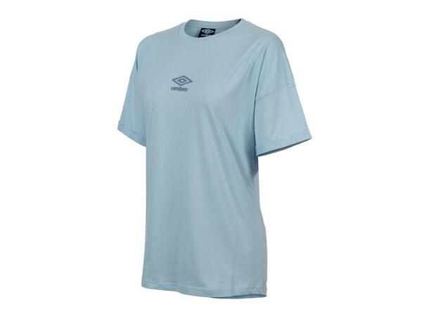UMBRO Koz Tee Lys blå 42 Bomulls t-skjorte til fritid 