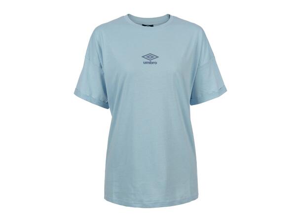 UMBRO Koz Tee Lys blå 42 Bomulls t-skjorte til fritid 