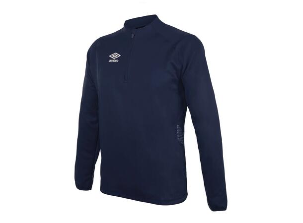 UMBRO Liga Half Zip jr Marine 140 Treningsgenser med glidelås til junior 