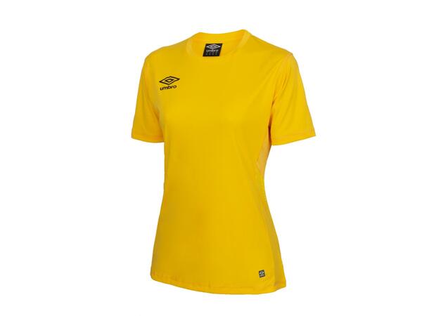 UMBRO Liga SS Jersey W Gul 36 Spillertrøye i resirkulert kvalitet dame 
