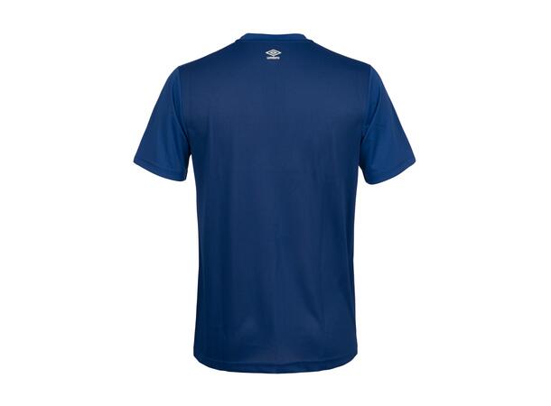 UMBRO UX Pro Trn Tee Jr Blå/Hvit 140 Teknisk trenings t-skjorte junior 