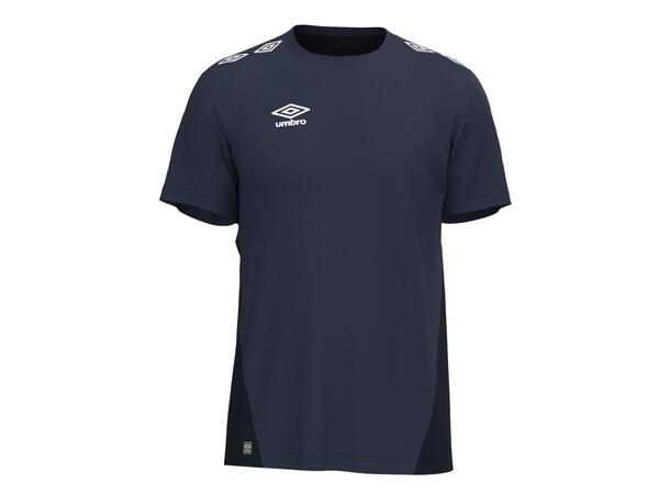 UMBRO UX Pro Trn Tee Marine/Hv XL Teknisk trenings t-skjorte 