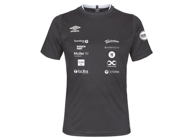 Umbro Trønderhopp UX Elite Tee Sort Trønderhopp Trenings t-shirt 