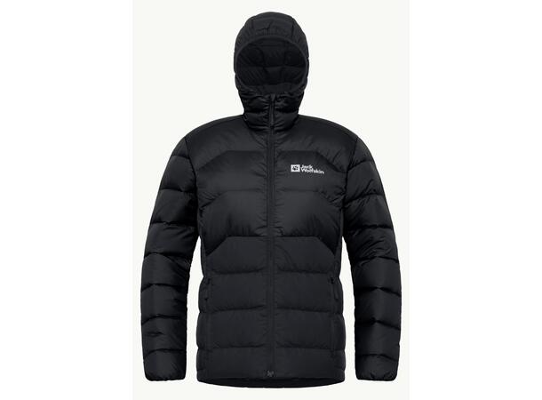 JW Ather Down Hoody W Rds Sort S Jack Wolfskin women’s down jacket 