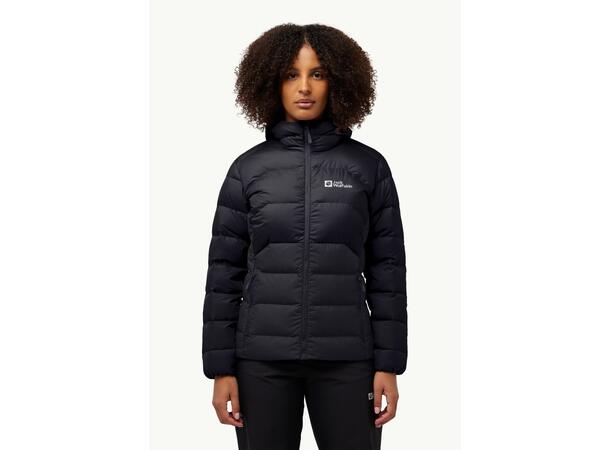 JW Ather Down Hoody W Rds Sort S Jack Wolfskin women’s down jacket 