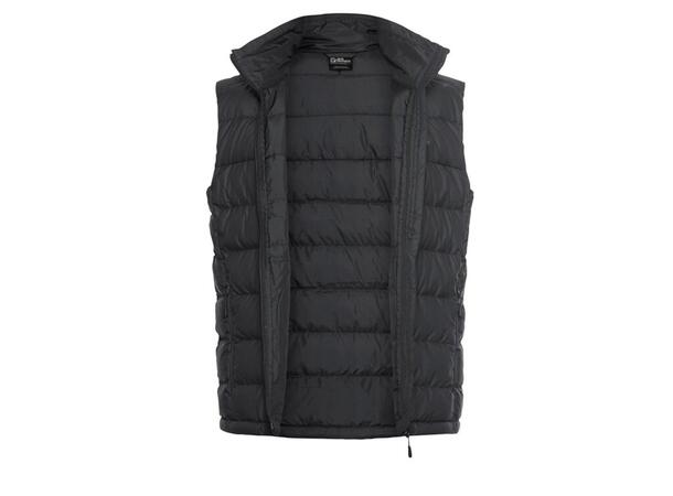 JW Ather Down Vest M Rds Sort XXL Jack Wolfskin lett dunvest 