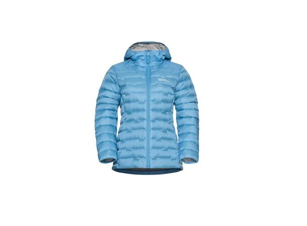 JW Passamani Down Hoody W Lys blå M Jack Wolfskin Lett og varm dunjakke dame 