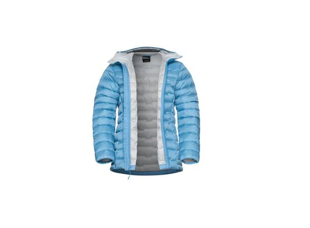 JW Passamani Down Hoody W Lys blå M Jack Wolfskin Lett og varm dunjakke dame 