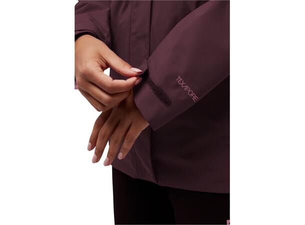 JW Rotwand 3in1 Jkt W Burgunder M Jack Wolfskin 3 i 1 Skall jakke dame 
