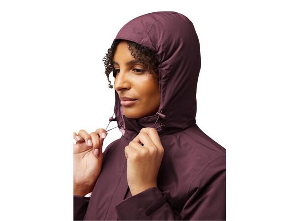 JW Rotwand 3in1 Jkt W Burgunder M Jack Wolfskin 3 i 1 Skall jakke dame 