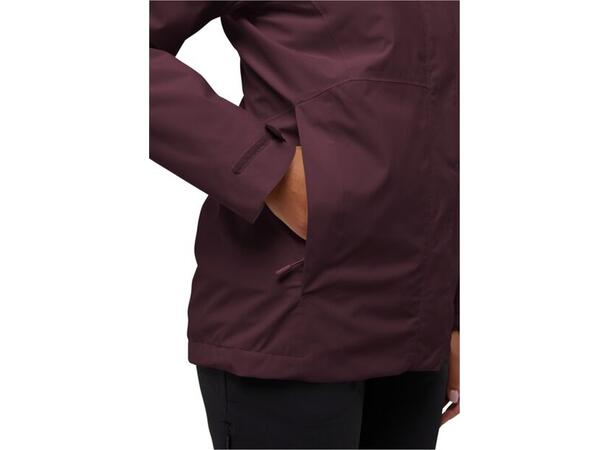 JW Rotwand 3in1 Jkt W Burgunder M Jack Wolfskin 3 i 1 Skall jakke dame 