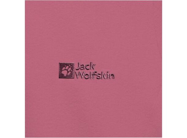 JW Taunus HZ W Burgunder M Jack Wolfskin fleece genser m/glidelås 