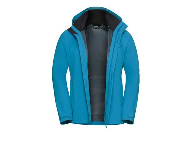 JW Trailtime 2L Jkt M Blå L Jack Wolfskin Skalljakke 