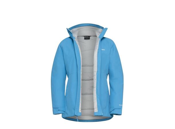 JW Wisper Ins Jkt W Lys blå M Jack Wolfskin Isolert Jakke Dame 