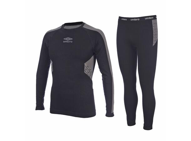 UMBRO Eir Superundertøy Jr Sort 128/140 Teknisk overdel og underdel 