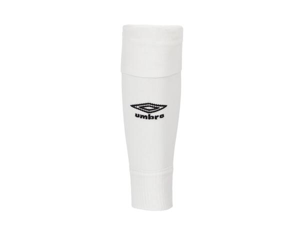 UMBRO Footless Sock Hvit L Fotballstrømpe uten fot 