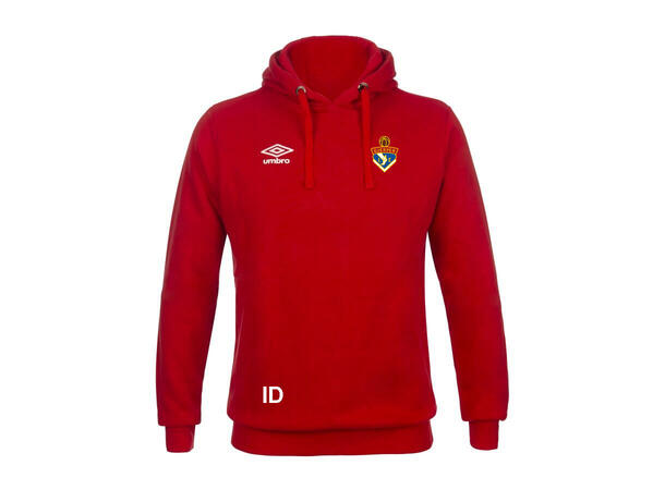 UMBRO Gjerpen Basic Hood JR Rød Gjerpen Hettegenser Junior 