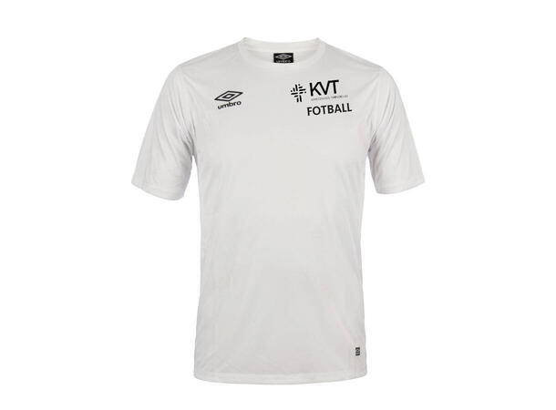 UMBRO KVT Fotball Cup SS Jersey Hvit SR KVT Fotball Kort Arm Spillertrøye Senior 