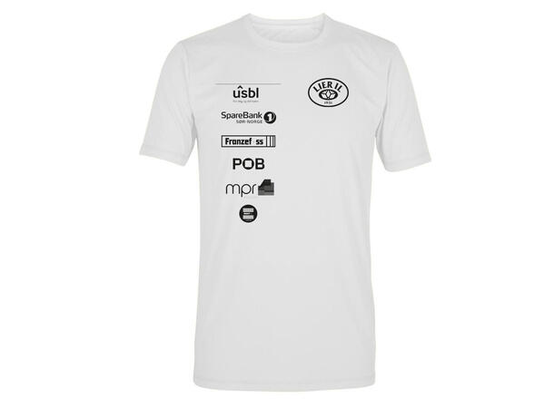 UMBRO Lier IL Promo Tech Tee Hvit Lier IL Trenings T-skjorte 