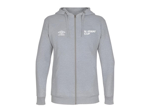 UMBRO Norway Cup Basic Hood Jck24 Grå SR Norway Cup Hettejakke Voksen 