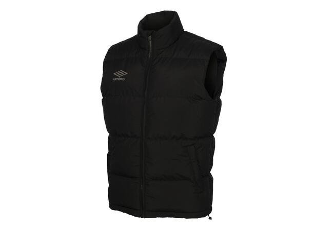 UMBRO Padded Vest Sort L Vattert vest 