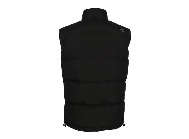 UMBRO Padded Vest Sort L Vattert vest 
