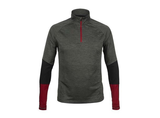 UMBRO Pro Tr Half Zip Top, Sort M Treningsgenser med 1/4 glidelås 