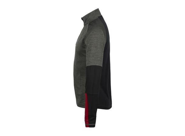UMBRO Pro Tr Half Zip Top, Sort M Treningsgenser med 1/4 glidelås 