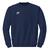 UMBRO Basic Crewneck jr Marine 140 Censer med rund hals og Umbro logo 