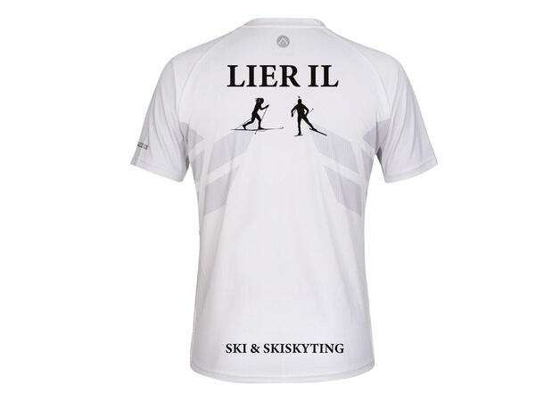 FIBRA Lier IL Sync Logo Tee SR Hvit Lier ILTrenings T-skjorte Senior 