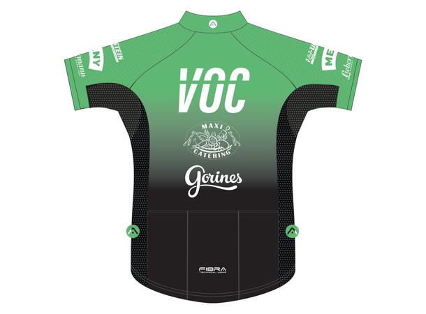 FIBRA VOC Elite Jsy 24 Grønn XS Sykkeltrøye i pustende stretch 