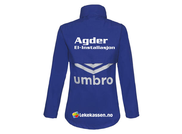 FK Jerv UX Elite Rain Jacket Blå BU JR FK Jerv Regnjakke Junior 