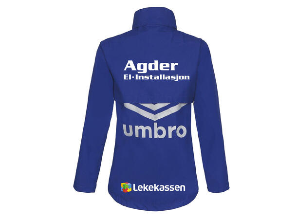 FK Jerv UX Elite Rain Jacket Blå SR FK Jerv Regnjakke Senior 