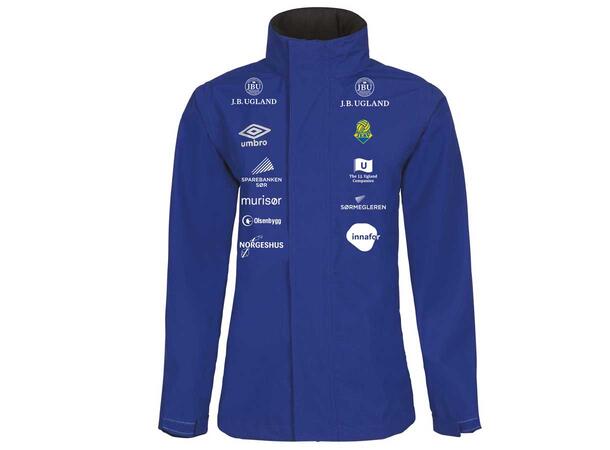 FK Jerv UX Elite Rain Jacket Blå SR FK Jerv Regnjakke Senior 