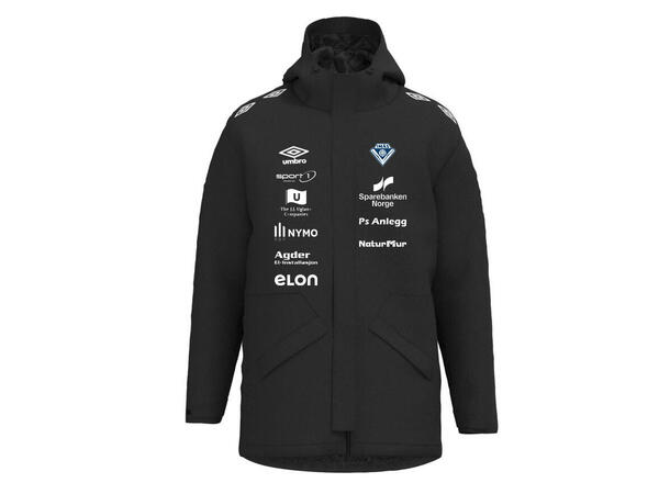 Imås UX Pro Team Jacket JR Imås Lang vattert klubbjakke Junior 